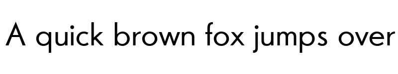 Preview of Futura Casual Regular font