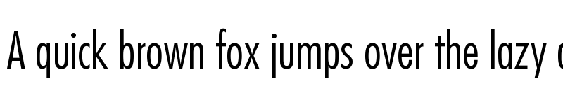 Preview of Futura LT CondensedLight font