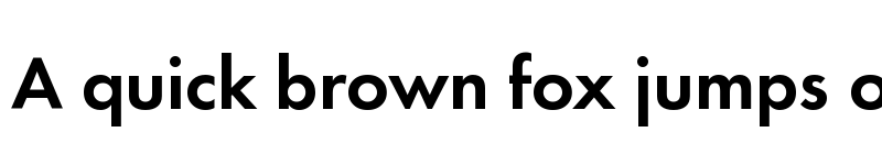 Preview of Futura PT Demi font