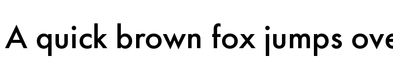 Preview of Futura PT Medium font