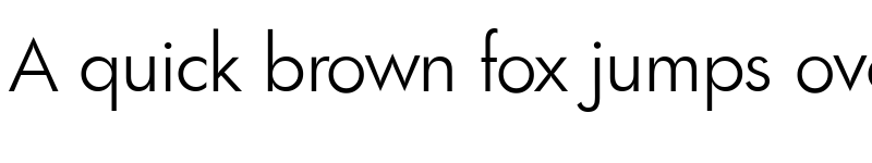 Preview of Futura TS New Light font