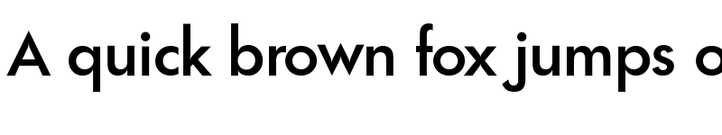 Preview of Futura TS New Medium font