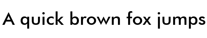 Preview of Futura Windows Semibold font