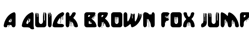 Preview of Future Blood Regular font