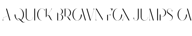 Preview of Future Flow Display font