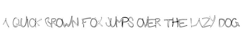 Preview of FutureGirlfriend Regular font