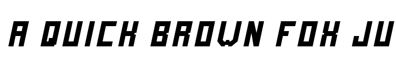 Preview of FutureMillennium Italic font