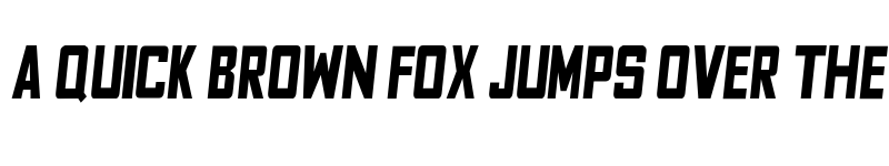 Preview of Fyodor Bold Condensed Oblique font