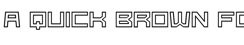 Preview of G-Type Regular font