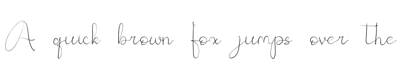 Preview of Gabanchi Jikbutik CANDEN font