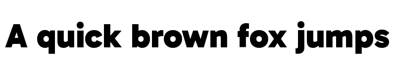 Preview of Gabarito Black font