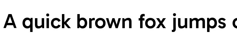 Preview of Gabarito Medium font