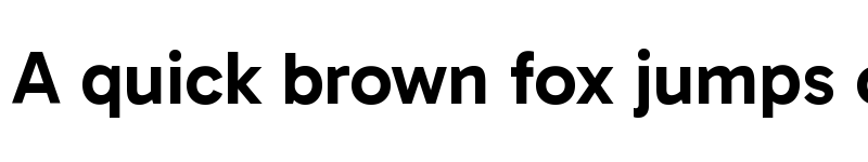 Preview of Gabarito SemiBold font