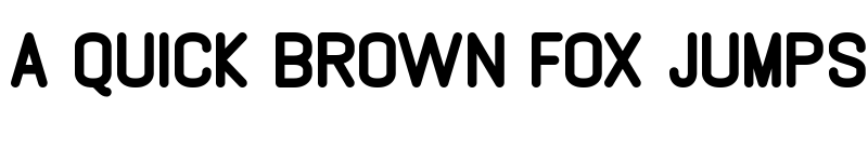 Preview of GABOED Regular font