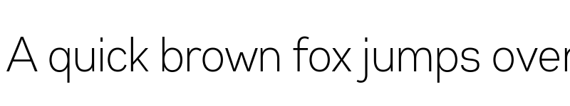 Preview of Gabriel Sans Cd-Trial Light font