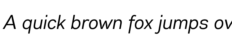 Preview of Gabriel Sans Cd-Trial Normal Italic font