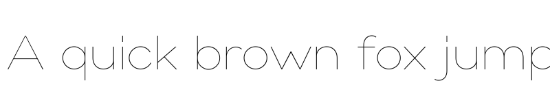 Preview of Gabriel Sans-Trial Thin font