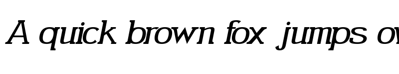 Preview of Gabriel Serif Italic font