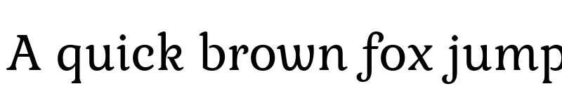 Preview of Gabriela Regular font