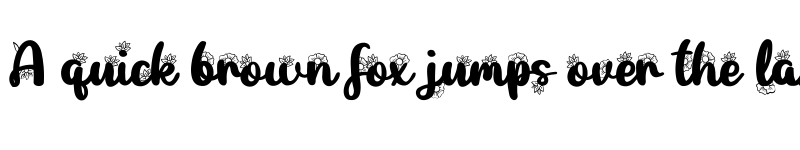 Preview of Gabriella FREE Regular font