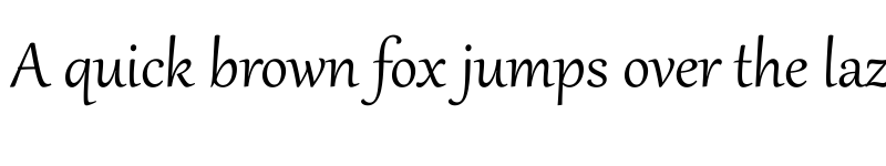 Preview of Gabriola Regular font