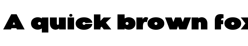 Preview of Gaco Strong Demo Regular font