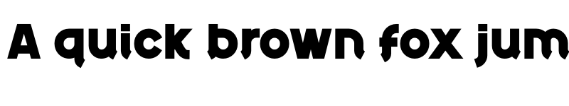 Preview of Gadeg Bold Personal font