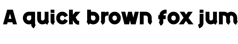 Preview of Gadeg Bold font