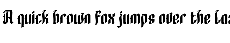 Preview of Gadevox Regular font