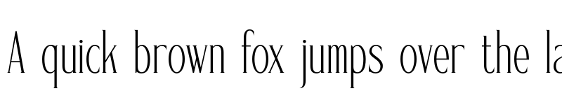 Preview of Gadnesh Meteora Regular font