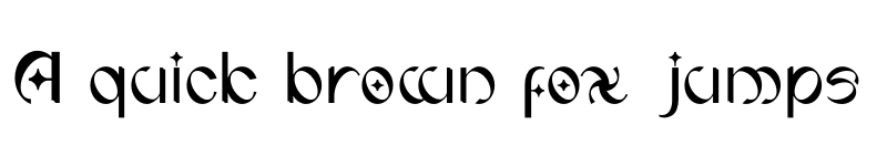 Preview of GAHIBOE Demo font