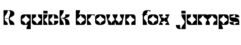 Preview of Gaincero Regular font