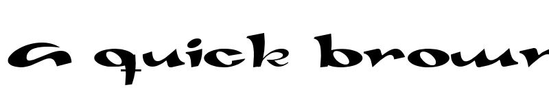 Preview of Gaivota Regular font