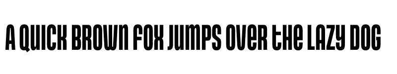 Preview of Gala Extra Condensed Bold font