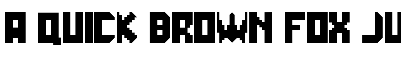 Preview of GalacticaGrid Regular font