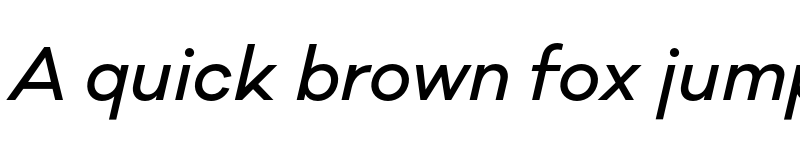 Preview of Galano Classic Alt Medium Italic font