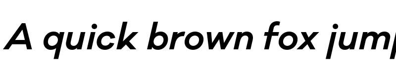 Preview of Galano Classic Alt SemiBold Italic font