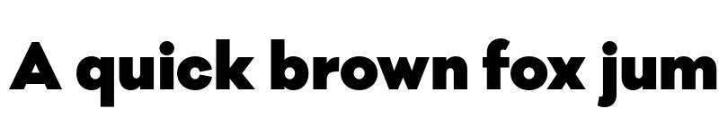 Preview of Galano Classic Black font