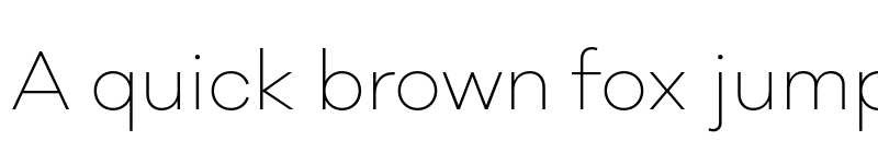 Preview of Galano Classic ExtraLight font