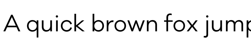 Preview of Galano Classic Regular font