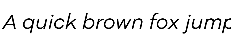 Preview of Galano Grotesque Alt Italic font