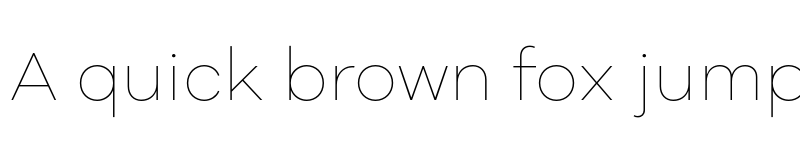 Preview of Galano Grotesque Alt Thin font