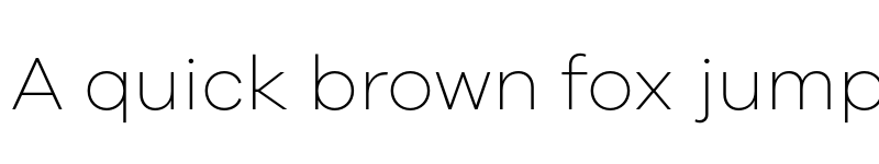 Preview of Galano Grotesque ExtraLight font