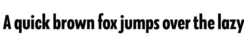 Preview of Galatea Bold Condensed font