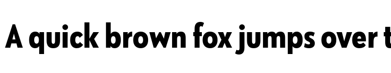 Preview of Galatea Bold Narrow font