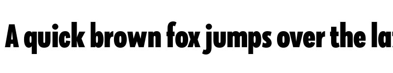 Preview of Galatea ExtraBold Condensed font