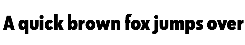 Preview of Galatea ExtraBold Narrow font