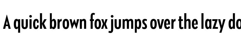 Preview of Galatea Medium Condensed font