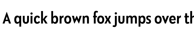 Preview of Galatea Medium Narrow font