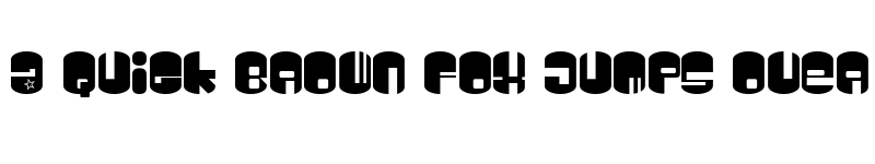 Preview of Galaxy Regular font